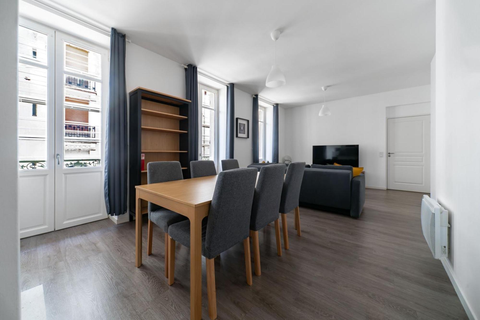 Le Brit - Grand Appartement Design, 3 Chambres, Centre Ville Vichy Eksteriør billede