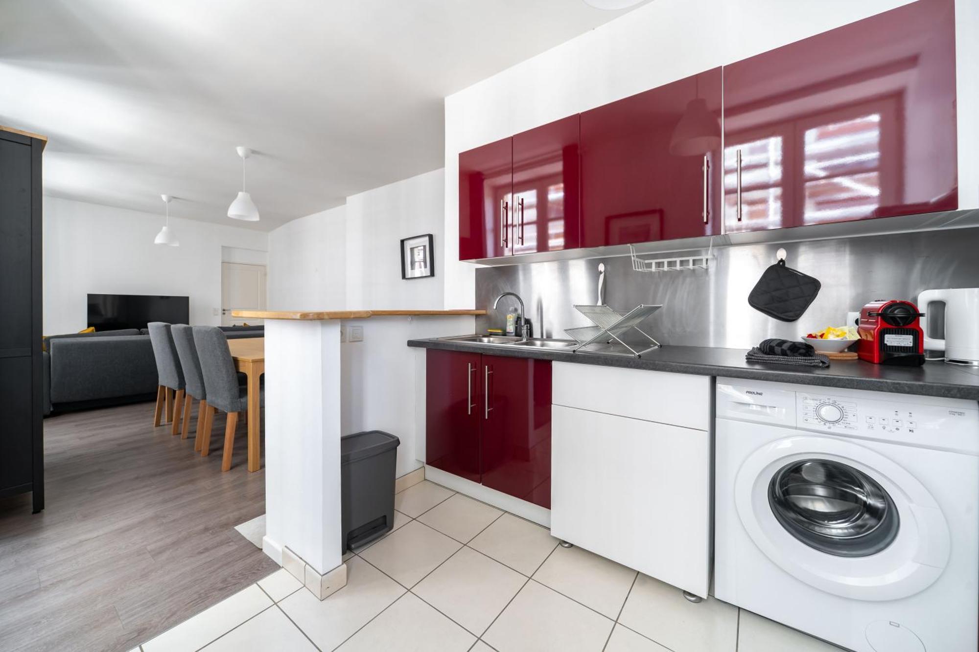Le Brit - Grand Appartement Design, 3 Chambres, Centre Ville Vichy Eksteriør billede