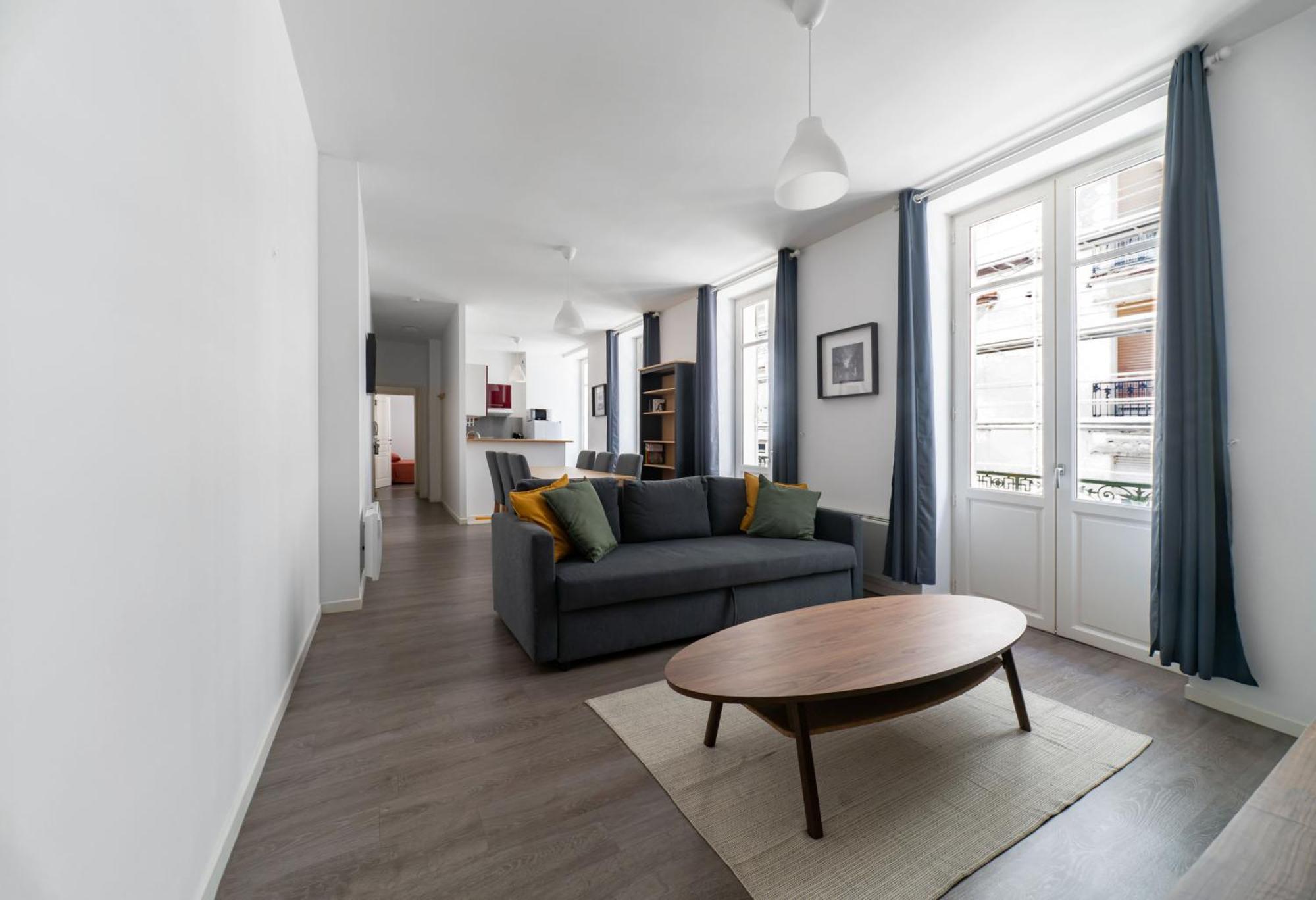 Le Brit - Grand Appartement Design, 3 Chambres, Centre Ville Vichy Eksteriør billede